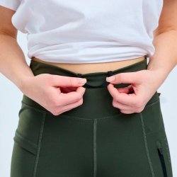 Outdoor tights dame grnne | Finnveden Active Pinewood