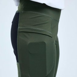 Outdoor tights dame grnne | Finnveden Active Pinewood