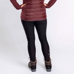Outdoor tights dame sorte. Kraftig kvalitet | Finnveden Active tights Pinewood