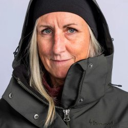 Regnfrakke dame grn | Rain Parka Pinewood