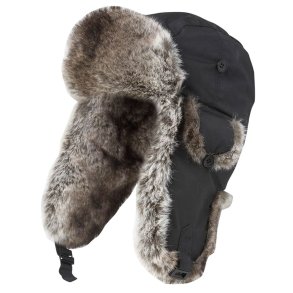 Hue med pels gr� | Grizzle cap Tuxer