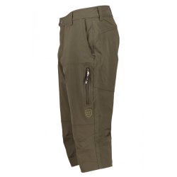 Outdoor herre-shorts. Piratbukser - m�rk oliven | Fusion Reco pirate Tuxer