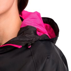 Outdoor regnjakke dame sort i pose | Qikpac Trespass