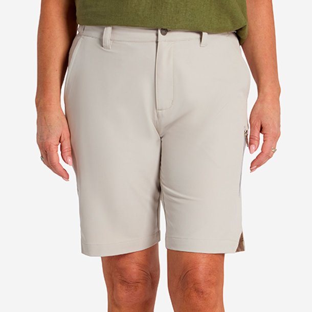 Outdoor dame-shorts. Str�k - lys sand | Fiona Reco Tuxer