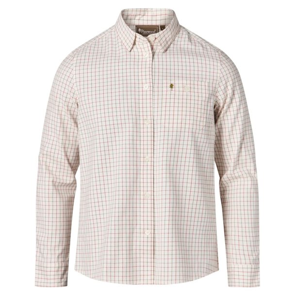 Outdoor dameskjorte offwhite | Nydala Grouse 2.0 Pinewood