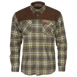 Outdoor skjorte herre oliven / khaki vind og vandtt | Douglas Pinewood