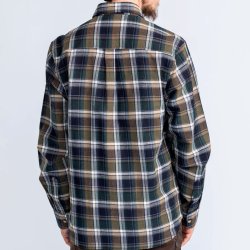 Flannel skjorte herre grn/bl | Hrjedalen Pinewood