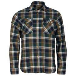 Flannel skjorte herre grn/bl | Hrjedalen Pinewood