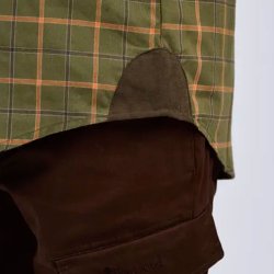 Outdoor skjorte herre grn orange | Wolf Pinewood