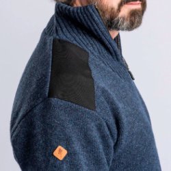 Striktrje herre navybl uld vind og vandtt | Hurricane Pinewood