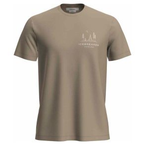 Merino herre t-shirt 150 Tech Lite sandfarvet | Icebreaker