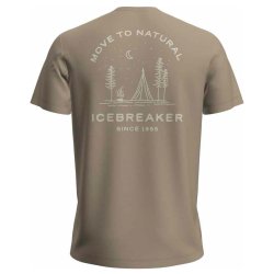 Merino herre t-shirt 150 Tech Lite sandfarvet | Icebreaker