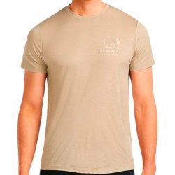 Merino herre t-shirt 150 Tech Lite sandfarvet | Icebreaker