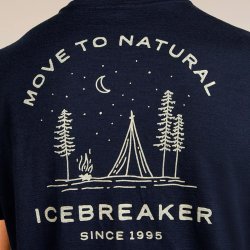Merino herre t-shirt 150 Tech Lite m�rkebl� | Icebreaker