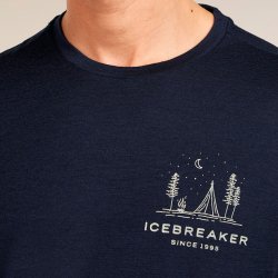 Merino herre t-shirt 150 Tech Lite m�rkebl� | Icebreaker