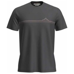 Merino herre t-shirt 150 Tech Lite m�rkegr� | Icebreaker