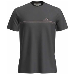 Merino herre t-shirt 150 Tech Lite m�rkegr� | Icebreaker