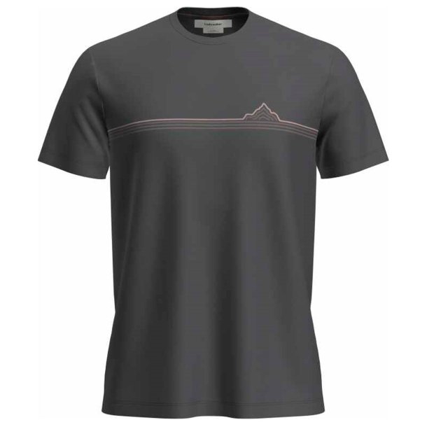 Merino herre t-shirt 150 Tech Lite m�rkegr� | Icebreaker