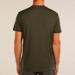 Merino herre t-shirt 150 Tech Lite m�rkegr�n | Icebreaker