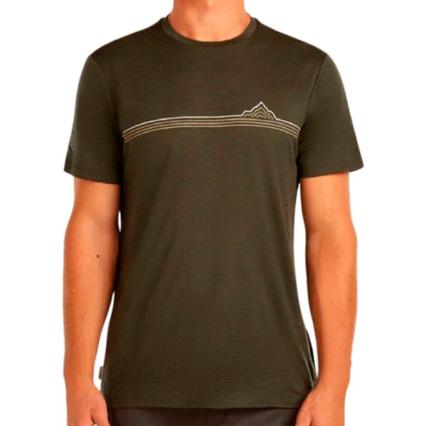 Merino herre t-shirt 150 Tech Lite m�rkegr�n | Icebreaker