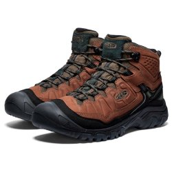 Vandrestvler herre lysebrune/sorte Bison/black vandttte | Targhee IV Mid Keen