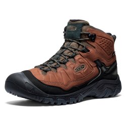 Vandrestvler herre lysebrune/sorte Bison/black vandttte | Targhee IV Mid Keen