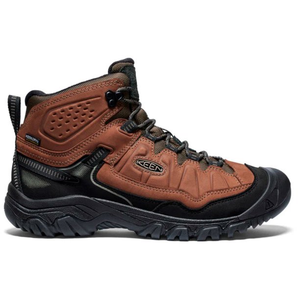 Vandrestvler herre lysebrune/sorte Bison/black vandttte | Targhee IV Mid Keen