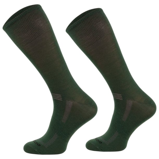 Outdoor vandre str�mper m�rkegr�n 40 pct. merinould | TRE16 everyday Comodo
