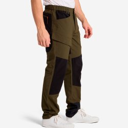 Outdoor bukser. Herre. M�rkegr�n/sort | Hamra Tuxer