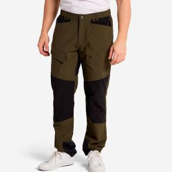 Outdoor bukser. Herre. M�rkegr�n/sort | Hamra Tuxer