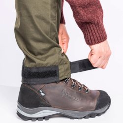 Outdoor bukser herre grnne / sorte kort benlngde | Caribou Pinewood