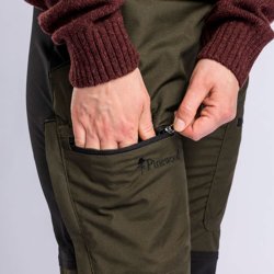 Outdoor bukser herre grnne / sorte kort benlngde | Caribou Pinewood