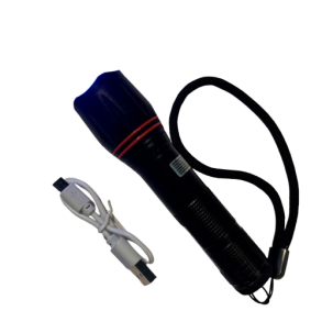 Ravlygte - kraftigt ultraviolet lys. Genopladelig.