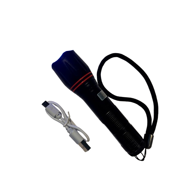 Ravlygte - kraftigt ultraviolet lys. Genopladelig.