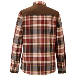 Outdoor skjorte dame bourdeaux / beige | Prestwick Exclusive Pinewood