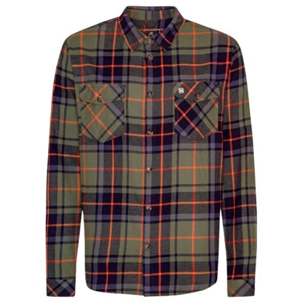 Flannel skjorte herre grn | Dmmer Superstainable