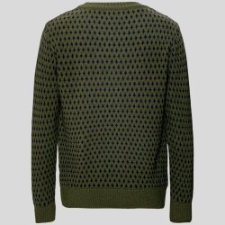 Striktrje 100% merinould grn | Flynder Knit Superstainable