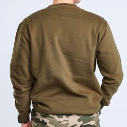 Sweater bomuld grn | Vrnamo Pinewood