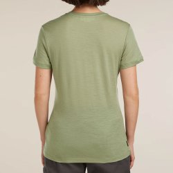 Merino dame t-shirt 150 Tech Lite lys gr�n | Icebreaker