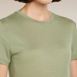 Merino dame t-shirt 150 Tech Lite lys gr�n | Icebreaker
