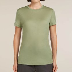 Merino dame t-shirt 150 Tech Lite lys gr�n | Icebreaker