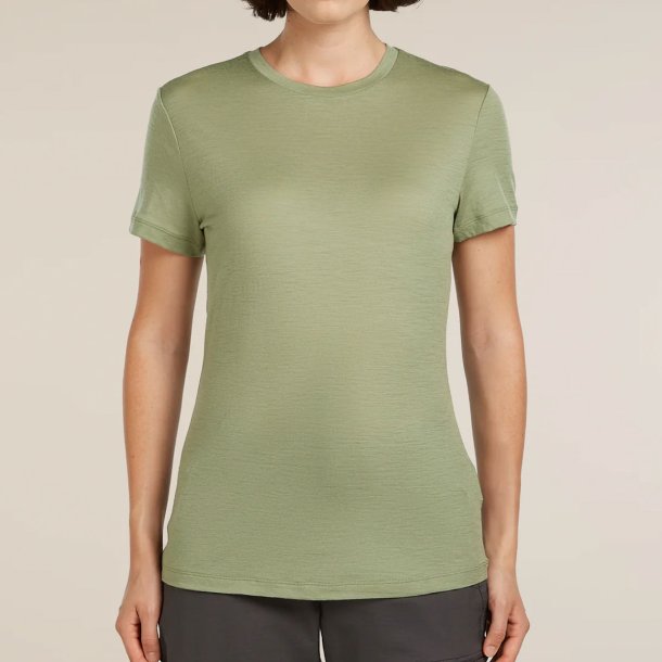 Merino dame t-shirt 150 Tech Lite lys gr�n | Icebreaker