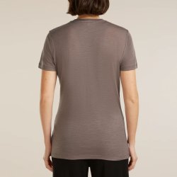 Merino dame t-shirt 150 Tech Lite porcini | Icebreaker