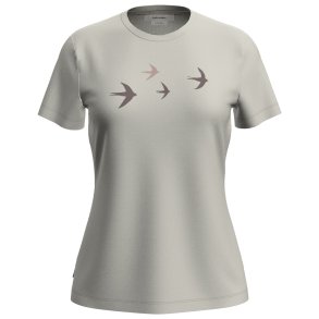 Merino dame t-shirt 150 Tech Lite r�hvid | Icebreaker