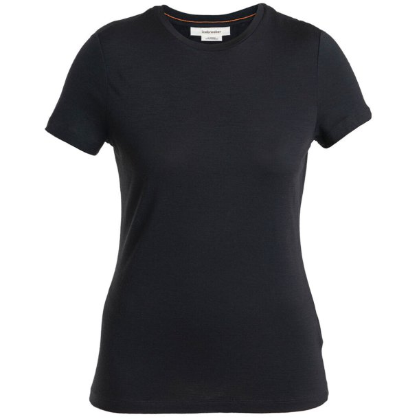 Merino dame t-shirt 150 Tech Lite sort | Icebreaker