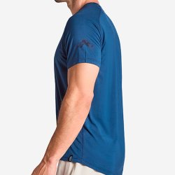  T-shirt herre bl bambus | Chase Tuxer