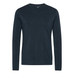 T-shirt herre mrkebl 100 pct. merino langrmet | Superino Bure Airlight Superstainable